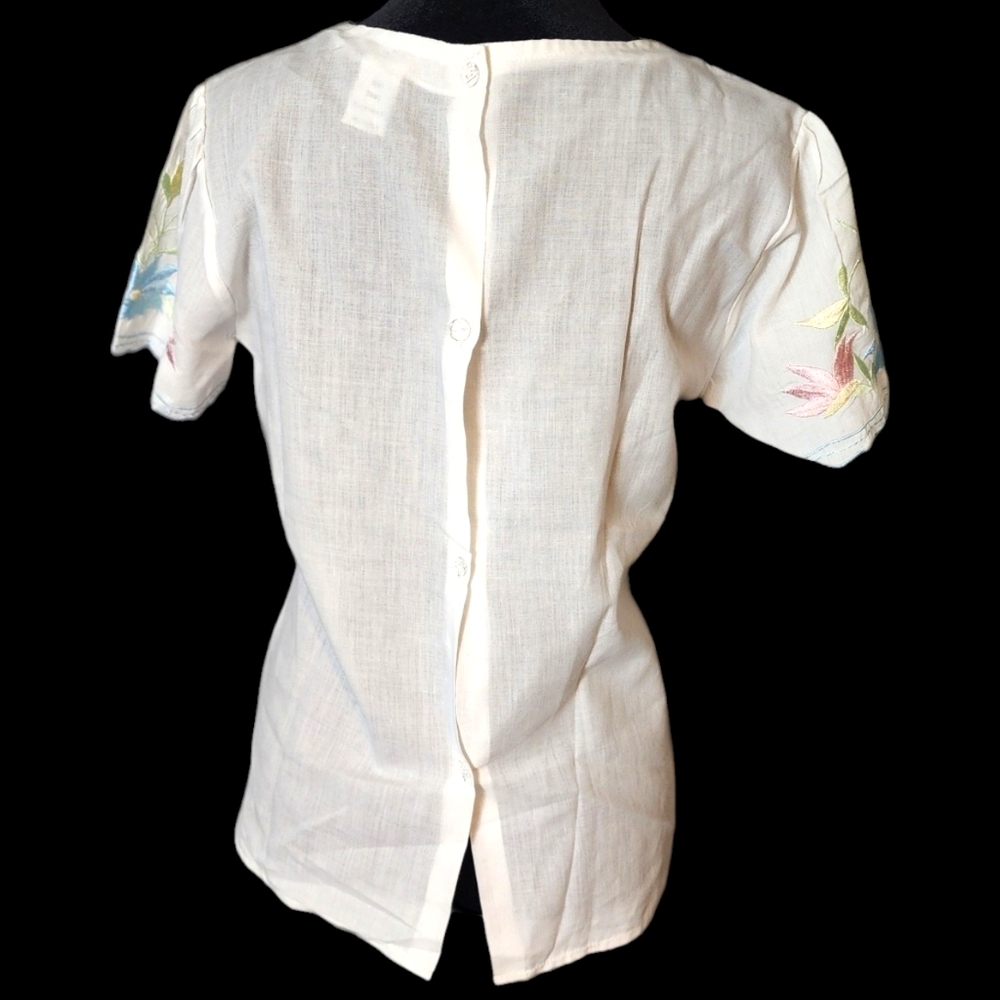 🌸Vintage 70s Cotton Top - Picture 7 of 12